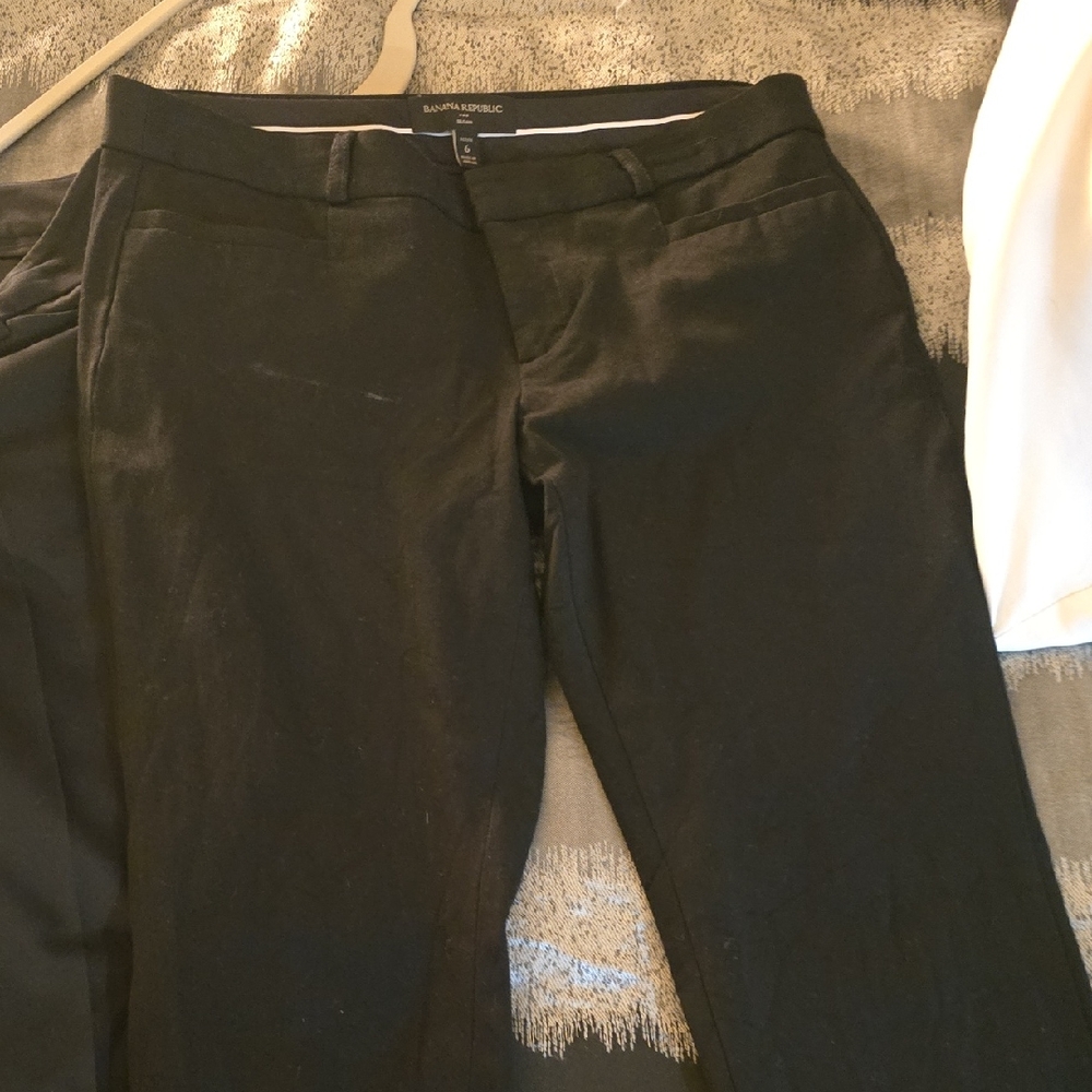 Banana Republic Classic Black Trousers